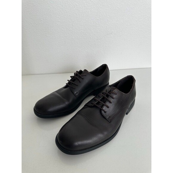 CAMPER Truman Oxford Dark Brown Laces Round Toe Formal Wedding Men\'s EU 40 US 7 main image 3
